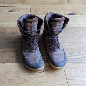 VIVO BAREFOOT TRACKER HI FG WOMENS WINTER BOOTS DARK BROWN SIZE US9 EU40
